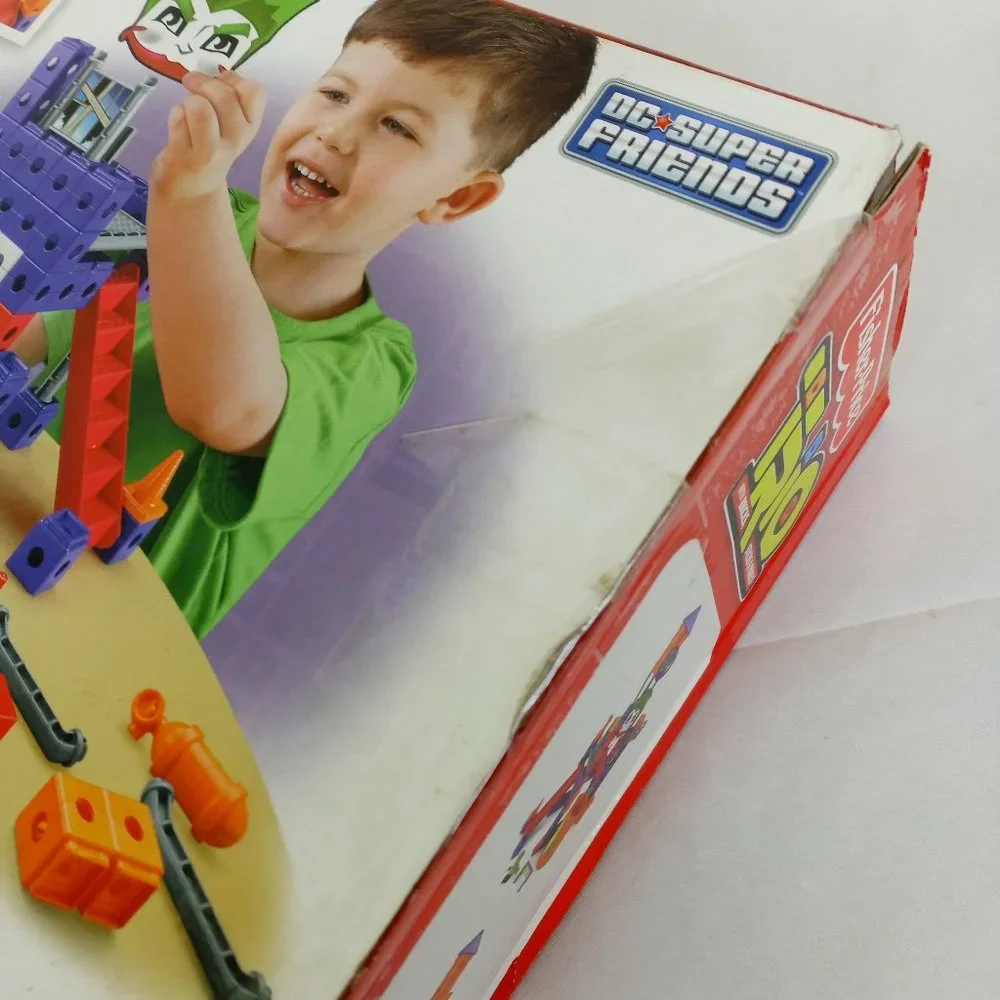 Joker's Laugh Lab Fisher Price Trio Batman DC Super Friends Building Set